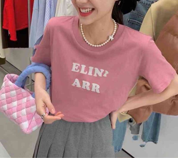 linjia 2022 pink cotton round neck pullover fashion lady loose commuting leisure, White
linjia 2022 pink cotton round neck pullover fashion lady loose commuting leisure, White
