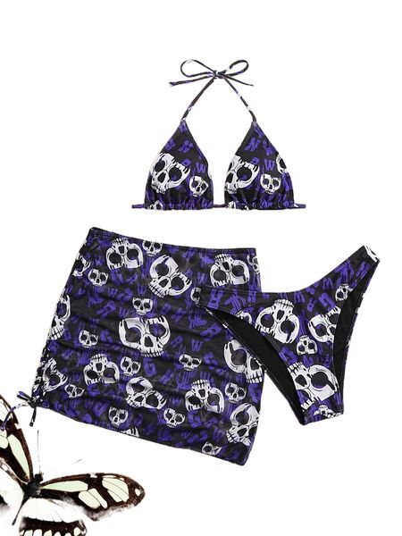 romwe gothic grunge 3pack letter skull print halter bikini swimsuit & beach skirt k5m6#, White;black
romwe gothic grunge 3pack letter skull print halter bikini swimsuit & beach skirt k5m6#, White;black