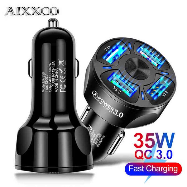 aixxco 3 ports usb car charger quick charge 3.0 fast car cigarette lighter for samsung huawei xiaomi iphone car charger qc 3.0 w220328
aixxco 3 ports usb car charger quick charge 3.0 fast car cigarette lighter for samsung huawei xiaomi iphone car charger qc 3.0 w220328