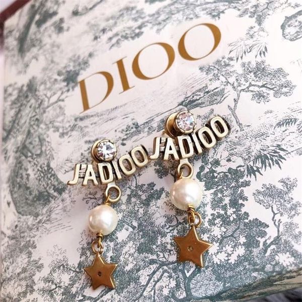 60% jewelry online new letter five pointed star pearl high version simple earrings, Silver
60% jewelry online new letter five pointed star pearl high version simple earrings, Silver