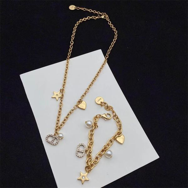 80% off online new pearl star love letter diamond inlaid pendant necklace bracelet set female, Black
80% off online new pearl star love letter diamond inlaid pendant necklace bracelet set female, Black