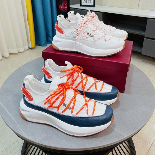 Classic designer men's fashion casual shoes new men's leather stitching breathable lightweight thick-soled mesh sweat-absorbent outdoor sneakers, Red
Classic designer men's fashion casual shoes new men's leather stitching breathable lightweight thick-soled mesh sweat-absorbent outdoor sneakers, Red