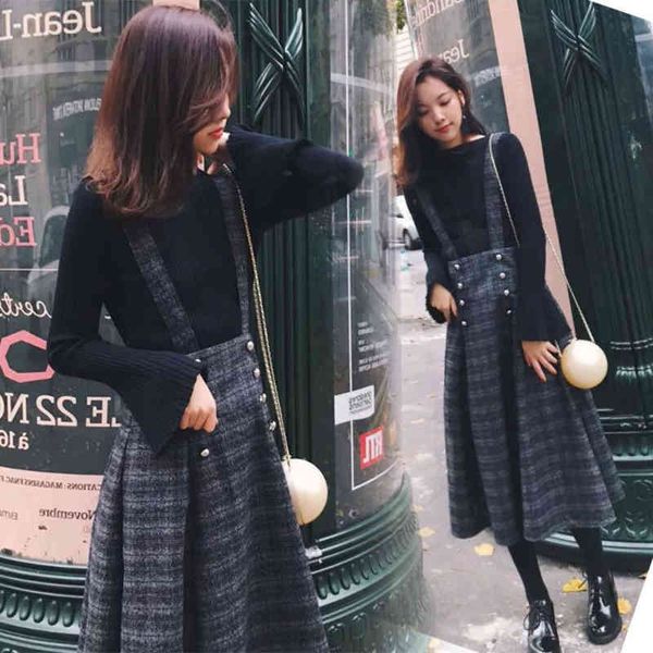 women's two piece pants autumn sweater suspender skirt two-piece winter woolen dress small fragrance suit children qtkl, White
women's two piece pants autumn sweater suspender skirt two-piece winter woolen dress small fragrance suit children qtkl, White