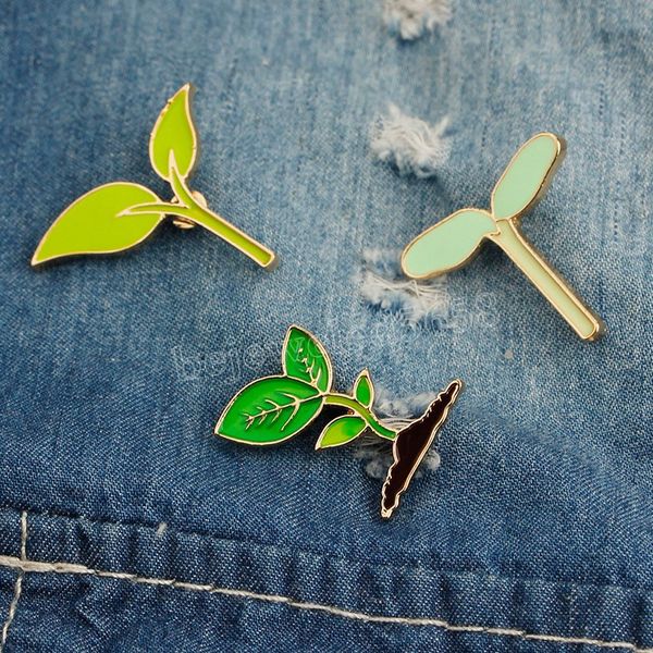cartoon green plant brooch mountain bean sprouts sapling leaves pin cute tree buds metal fashion jewelry kids gift, Gray
cartoon green plant brooch mountain bean sprouts sapling leaves pin cute tree buds metal fashion jewelry kids gift, Gray