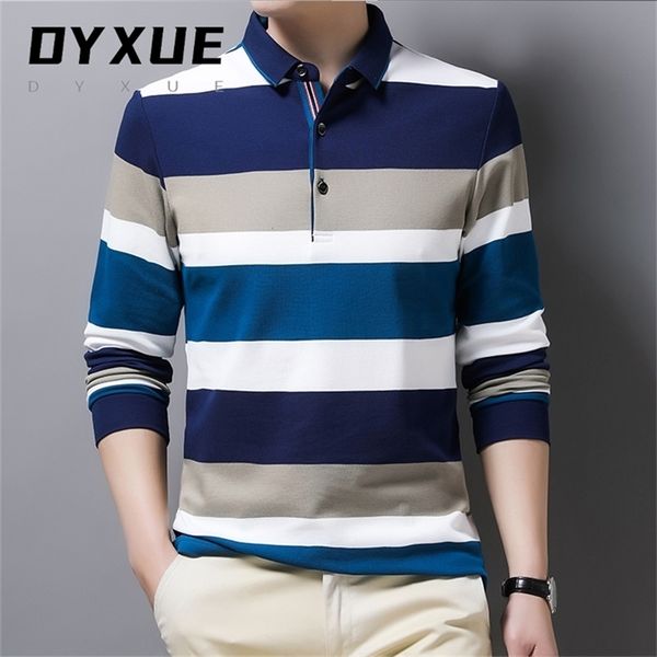 brand 100% cotton polo shirts men striped autumn clothing long sleeve casual polo shirt korean man's shirt fashion 220402, White;black
brand 100% cotton polo shirts men striped autumn clothing long sleeve casual polo shirt korean man's shirt fashion 220402, White;black
