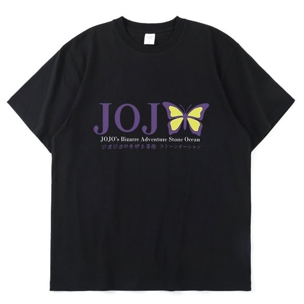 bizarre adventure harajuku personality fun print summer shortsleeved cotton loose leisure sport tshirt simple 220608, White;black
bizarre adventure harajuku personality fun print summer shortsleeved cotton loose leisure sport tshirt simple 220608, White;black