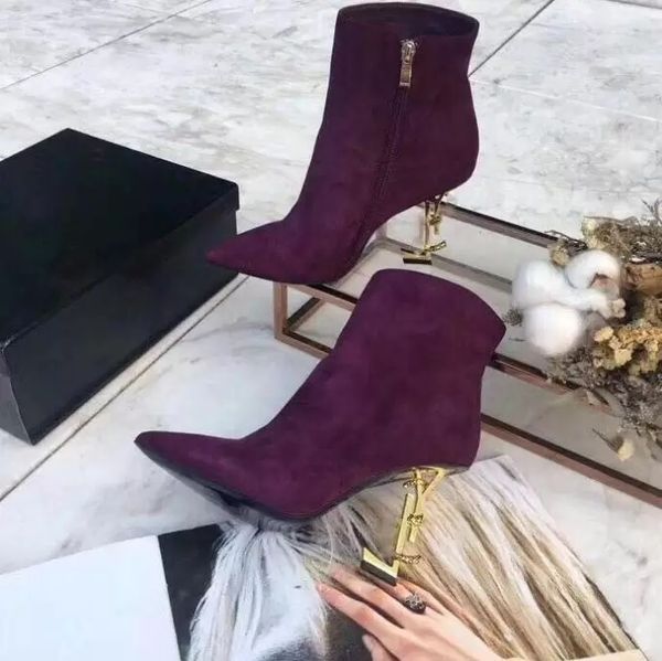 elegant fashion opyum black leather ankle boots round toe high heels zip chunky heels women booty ladies bottes booties eu35-43
elegant fashion opyum black leather ankle boots round toe high heels zip chunky heels women booty ladies bottes booties eu35-43