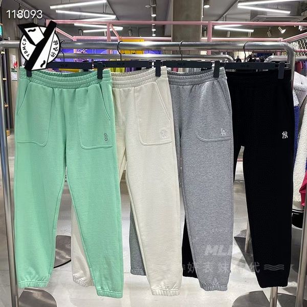 men's pants designer 22 spring new korean mlb embroidery small label classic versatile cotton terry loose couple casual pants, Black
men's pants designer 22 spring new korean mlb embroidery small label classic versatile cotton terry loose couple casual pants, Black
