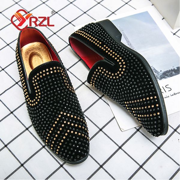 dress shoes men rhinestones decorate leather shoes slip on flats new design moccasin party wedding office shoes for men, Black
dress shoes men rhinestones decorate leather shoes slip on flats new design moccasin party wedding office shoes for men, Black