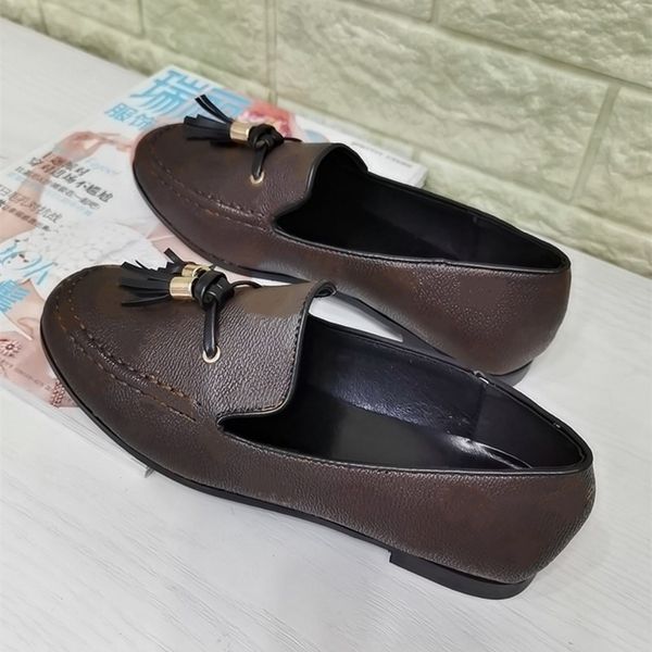 women designer brand dress shoes spring fall wear loafers flat heel pu leather tassel print letter round toe slip-on evening party shoe sell, Black
women designer brand dress shoes spring fall wear loafers flat heel pu leather tassel print letter round toe slip-on evening party shoe sell, Black