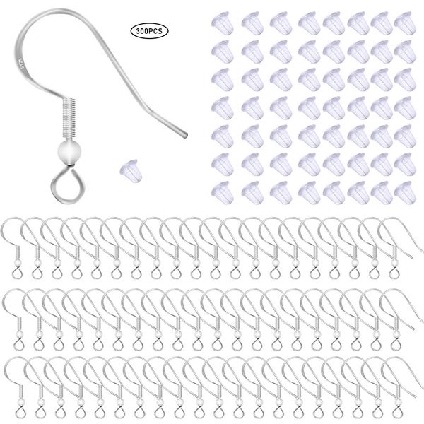 charm / 925 sterling sier earring hooks fish hook ear wires french wire hypoa amuui, Golden
charm / 925 sterling sier earring hooks fish hook ear wires french wire hypoa amuui, Golden