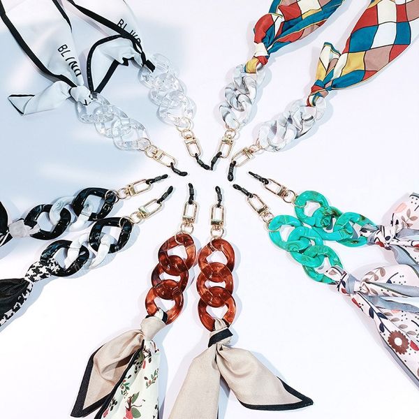 trendy bohemian silk scarf glasses chain hanging rope for women retro printed ribbon sunglasses lanyard eyewear accessories
trendy bohemian silk scarf glasses chain hanging rope for women retro printed ribbon sunglasses lanyard eyewear accessories