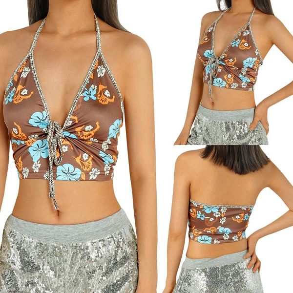 women's tanks & camis women summer deep v-neck vest brown floral printed pattern sleeveless crop s/ / l, White
women's tanks & camis women summer deep v-neck vest brown floral printed pattern sleeveless crop s/ / l, White