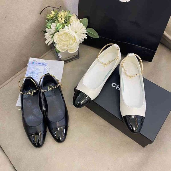 dress shoes high version small fragrance metal chain shallow mouth flat shoes women's round head color matching mary jane single q7d5, Black
dress shoes high version small fragrance metal chain shallow mouth flat shoes women's round head color matching mary jane single q7d5, Black