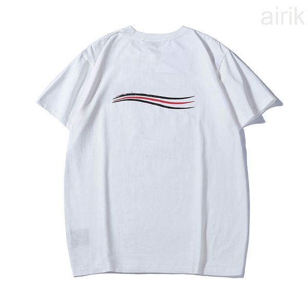20ss brand men's t-shirt wavy pattern fashion paris men's women's couple summer casual t-shirts m xl xxl, White;black
20ss brand men's t-shirt wavy pattern fashion paris men's women's couple summer casual t-shirts m xl xxl, White;black