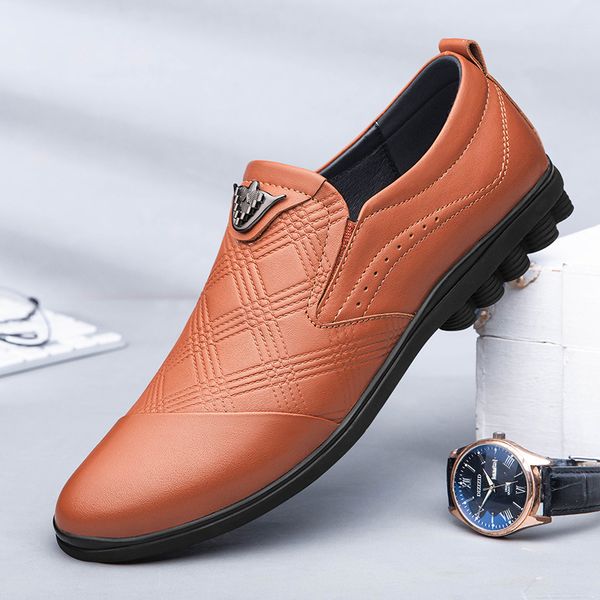2022 new mens shoes casual slip on formal luxury brands shoes men loafers moccasins genuine leather driving shoes evening dress, Black
2022 new mens shoes casual slip on formal luxury brands shoes men loafers moccasins genuine leather driving shoes evening dress, Black