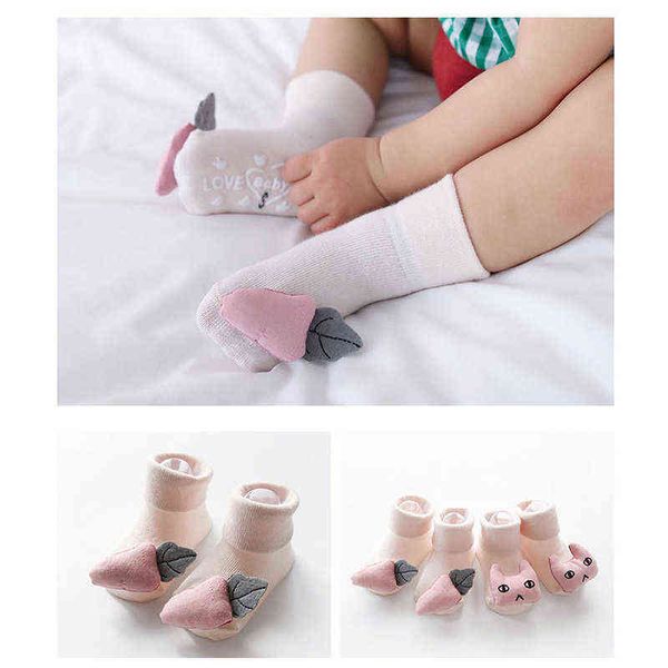 spring summer new style baby socks dimensional cartoon antislip floor socks toddler cotton walker socks for months kids j220621, Pink;yellow
spring summer new style baby socks dimensional cartoon antislip floor socks toddler cotton walker socks for months kids j220621, Pink;yellow