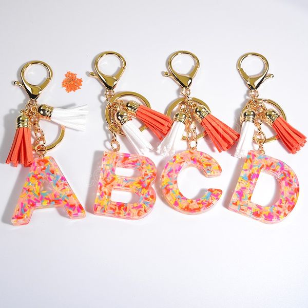 exquisite acrylic initial letter keychain women multicolor alphabet key ring with tassel bag charm accessories keyholder gifts, Silver
exquisite acrylic initial letter keychain women multicolor alphabet key ring with tassel bag charm accessories keyholder gifts, Silver