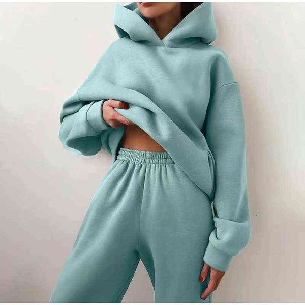 winter two piece sets women tracksuit oversized suit 2021 autumn trouser suits female sweatshirt solid sports hoodie sportswear t220729, Gray
winter two piece sets women tracksuit oversized suit 2021 autumn trouser suits female sweatshirt solid sports hoodie sportswear t220729, Gray