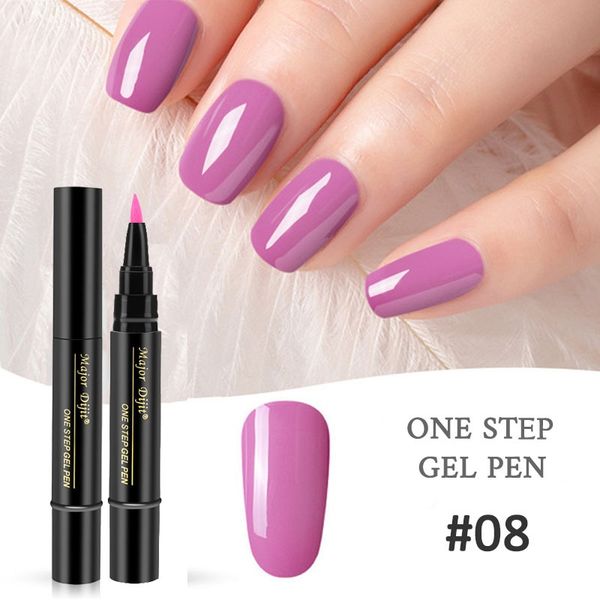 one step gel polish pen uv hybrid varnish shiny pink colorful nail pens semi permanent not need base coat 135, Red;pink
one step gel polish pen uv hybrid varnish shiny pink colorful nail pens semi permanent not need base coat 135, Red;pink