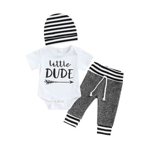 citgeett summer newborn baby boys girls outfits set lettering suit romper elastic waist stripe patchwork pants hat clothing j220711, White
citgeett summer newborn baby boys girls outfits set lettering suit romper elastic waist stripe patchwork pants hat clothing j220711, White