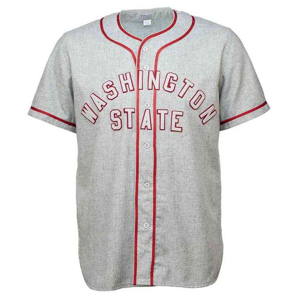 washington state university 1948 road jersey 100% stitched embroidery s vintage baseball jerseys custom any name any number, Black
washington state university 1948 road jersey 100% stitched embroidery s vintage baseball jerseys custom any name any number, Black