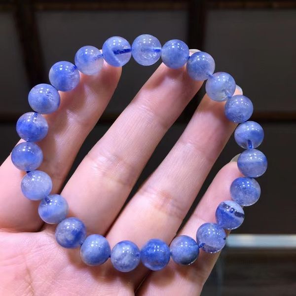 natural blue rutilated dumortierite quartz bracelet women men dumortierite 8.3mm clear round beads rare reiki stone aaaaa, Silver
natural blue rutilated dumortierite quartz bracelet women men dumortierite 8.3mm clear round beads rare reiki stone aaaaa, Silver