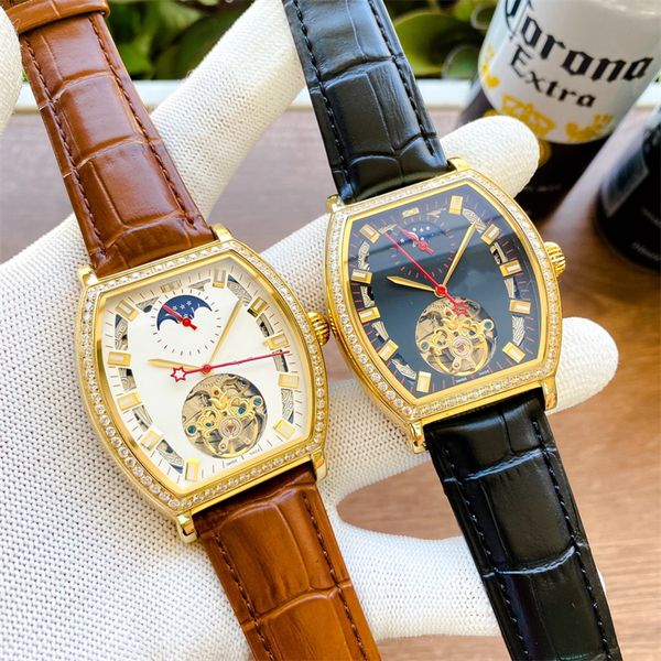 montre de luxe diamond watch men watches 42x12mm automatic machine movement 316l steel case leather strap wristwatches, Slivery;brown
montre de luxe diamond watch men watches 42x12mm automatic machine movement 316l steel case leather strap wristwatches, Slivery;brown