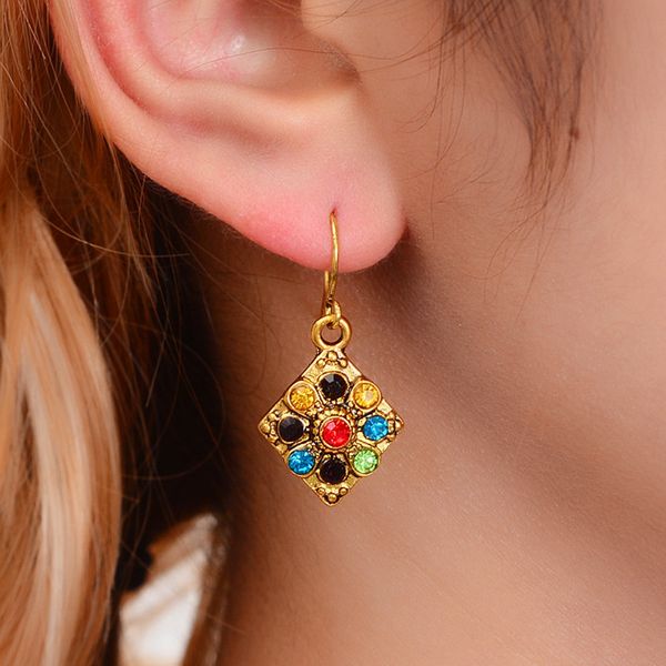 bohemian color diamond square charm earring european women gold geometric hook earrings alloy ear drop for lady party banquet wearing orname, Golden
bohemian color diamond square charm earring european women gold geometric hook earrings alloy ear drop for lady party banquet wearing orname, Golden