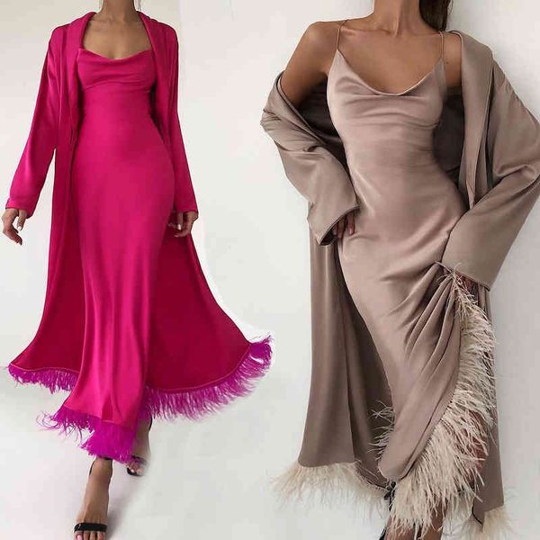 casual dresses 2022 spring women's slim dress tassel two piece set qgiz, Black;gray
casual dresses 2022 spring women's slim dress tassel two piece set qgiz, Black;gray