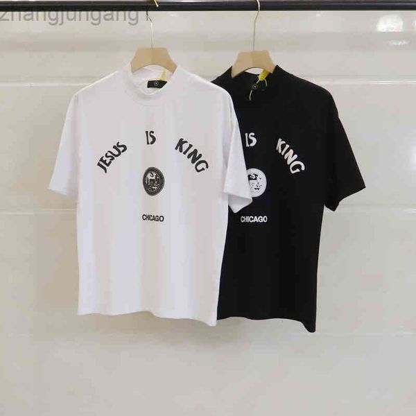 designer high version fashion kanyes jesus is king three gods oil painting fog high street loose short sleeve t-shirt for men and women hood, White;black
designer high version fashion kanyes jesus is king three gods oil painting fog high street loose short sleeve t-shirt for men and women hood, White;black