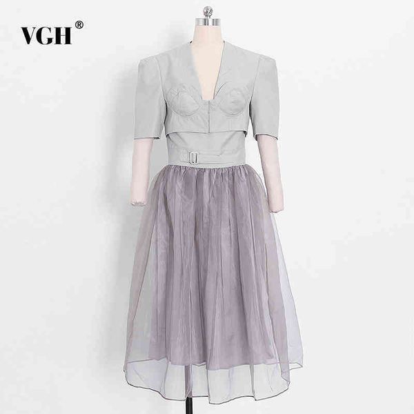 two piece set for women short blouse high waist patchwork mesh elegant skirt female sets summer fashion clothing 210507, White
two piece set for women short blouse high waist patchwork mesh elegant skirt female sets summer fashion clothing 210507, White
