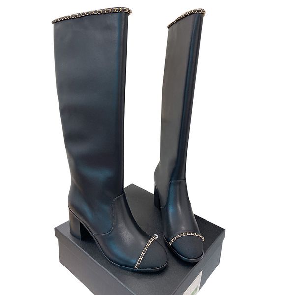 womens knight boots round toes shoes classic black cowhide chunky heels high 3cm/7cm wiht chain genuine leather sole retro rainboots western
womens knight boots round toes shoes classic black cowhide chunky heels high 3cm/7cm wiht chain genuine leather sole retro rainboots western