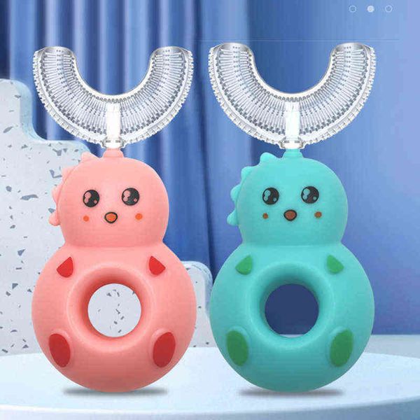 toothbrush children's manual toothbrush 360 degree silicone u shaped cartoon gift 2 6 12 years old 0312
toothbrush children's manual toothbrush 360 degree silicone u shaped cartoon gift 2 6 12 years old 0312