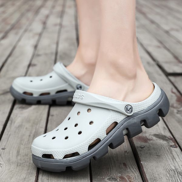 men shoes casual slip-on clogs 2022 new summer hollow-out water sandals breathable&light slippers flip-flops big size 38-46, Black
men shoes casual slip-on clogs 2022 new summer hollow-out water sandals breathable&light slippers flip-flops big size 38-46, Black