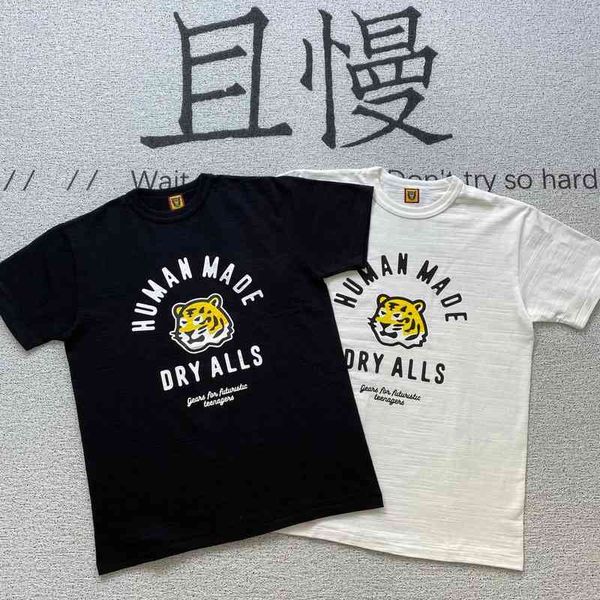 purchase with version humanmade tiger head cylinder slub cotton men's and women's short sleeve couple loose t-shirt, White;black
purchase with version humanmade tiger head cylinder slub cotton men's and women's short sleeve couple loose t-shirt, White;black