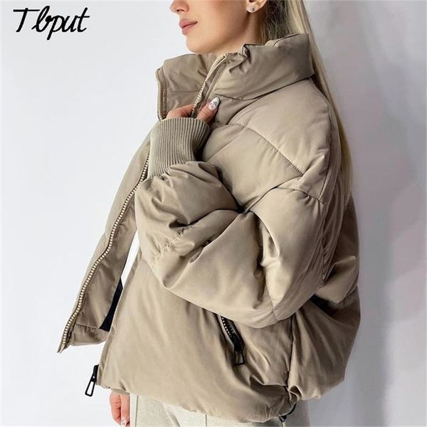 za women casual solid zipper baseball parkas autumn winter female fashion o neck streetwear long sleeve bomber jacket parka 211215, Black
za women casual solid zipper baseball parkas autumn winter female fashion o neck streetwear long sleeve bomber jacket parka 211215, Black