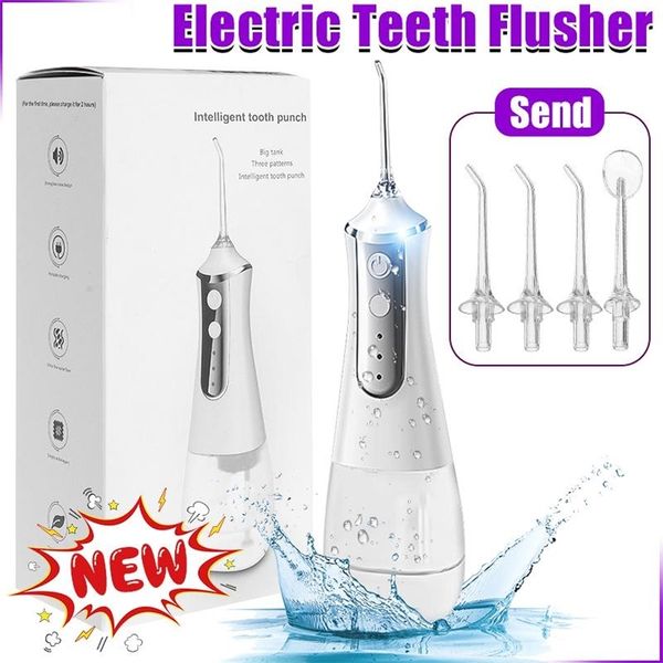 portable oral irrigator water flosser dental water jet tools pick cleaning teeth 350ml 5 nozzles mouth washing machine floss 220715
portable oral irrigator water flosser dental water jet tools pick cleaning teeth 350ml 5 nozzles mouth washing machine floss 220715