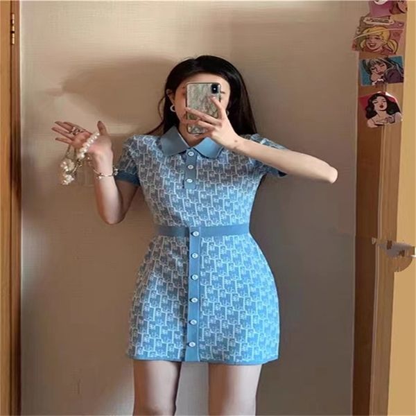 summer new knitted dress women's small fragrance waist slim polo collar short sleeve skirt 55% off shop sale, Black;white
summer new knitted dress women's small fragrance waist slim polo collar short sleeve skirt 55% off shop sale, Black;white