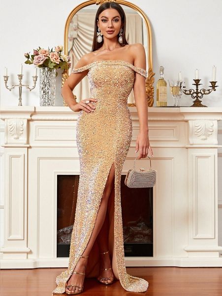 missord off shoulder slit thigh mermaid hem sequin formal dress v4gq#, Black;gray
missord off shoulder slit thigh mermaid hem sequin formal dress v4gq#, Black;gray