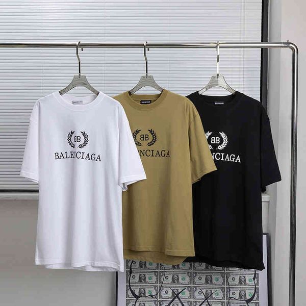 trend and balencaigass 2022ss spring men summer new t-shirts correct paris classic wheat print versatile short sleeve t-shirt for men and wo, White;black
trend and balencaigass 2022ss spring men summer new t-shirts correct paris classic wheat print versatile short sleeve t-shirt for men and wo, White;black