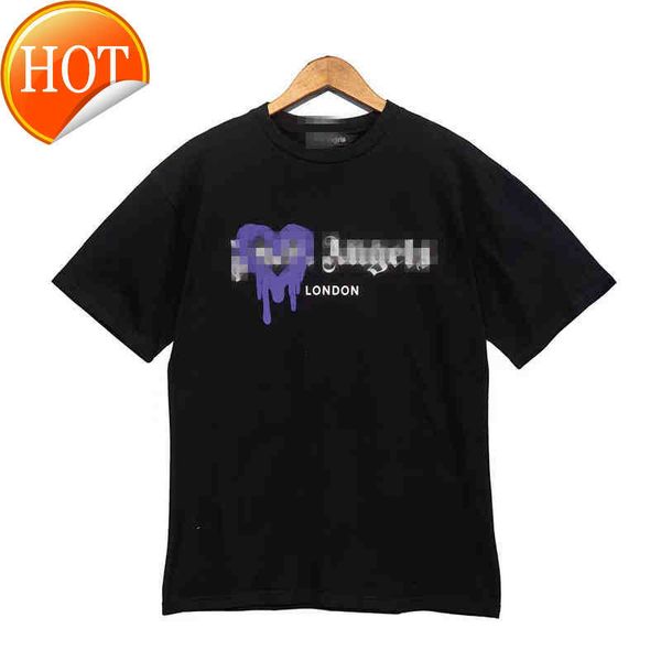 european and american trend men t shirt plamangels correct version tide brand love spray printing loose men's and women's short sl, White
european and american trend men t shirt plamangels correct version tide brand love spray printing loose men's and women's short sl, White