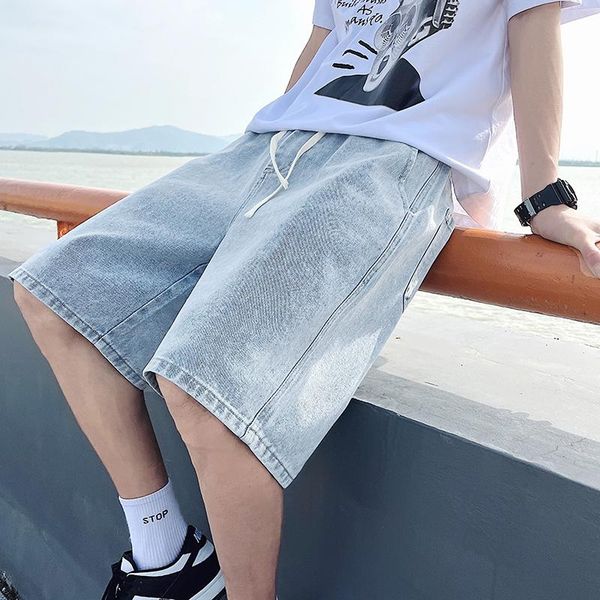men's jeans jean shorts summer casual pants oversize baggy ventilation five-point pant y2k trendy clothes for street men's clothin, Blue
men's jeans jean shorts summer casual pants oversize baggy ventilation five-point pant y2k trendy clothes for street men's clothin, Blue