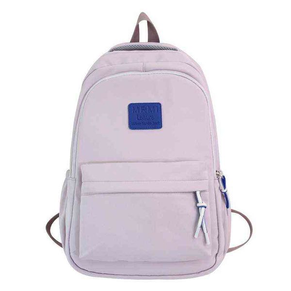 women's solid color backpacks multi-purpose shoulder bags dual-use nylon casual high-capacity travel ladies bagpack schoolbags l220801
women's solid color backpacks multi-purpose shoulder bags dual-use nylon casual high-capacity travel ladies bagpack schoolbags l220801