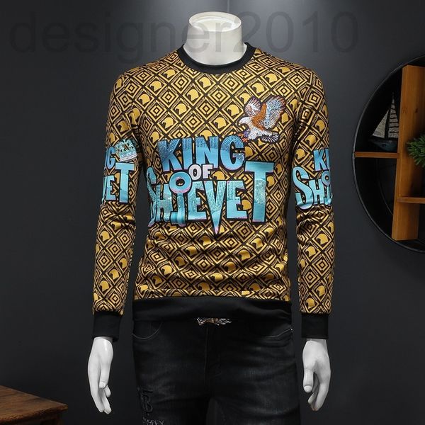 men's t-shirts designer 2021 autumn and winter men's thickened digital printing round neck fashion casual sweater, White;black
men's t-shirts designer 2021 autumn and winter men's thickened digital printing round neck fashion casual sweater, White;black