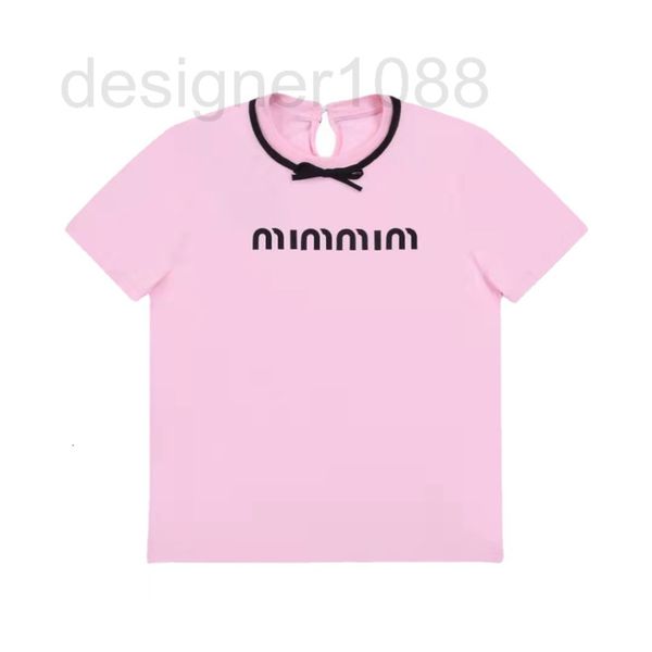 women's t-shirt designer correct and tested 2022 summer new -house three-dimensional bow printed letters women's versatile short, White
women's t-shirt designer correct and tested 2022 summer new -house three-dimensional bow printed letters women's versatile short, White