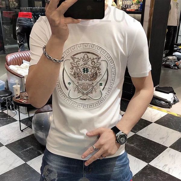 men's t-shirts designer summer new men's drill cotton short sleeved t-shirt half bottomed shirt fashion handsome slim 61o2, White;black
men's t-shirts designer summer new men's drill cotton short sleeved t-shirt half bottomed shirt fashion handsome slim 61o2, White;black