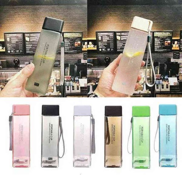 food grade pp water bottles 6 colors transparent square cup cold juice sports with portable milk rope sport dd
food grade pp water bottles 6 colors transparent square cup cold juice sports with portable milk rope sport dd