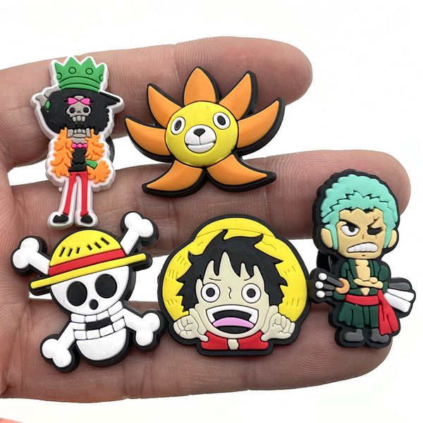 1pcs pvc shoe charms luffy shoe accessories cartoon shoe decoration for croc jibz kid's party x-mas gift, White;pink
1pcs pvc shoe charms luffy shoe accessories cartoon shoe decoration for croc jibz kid's party x-mas gift, White;pink