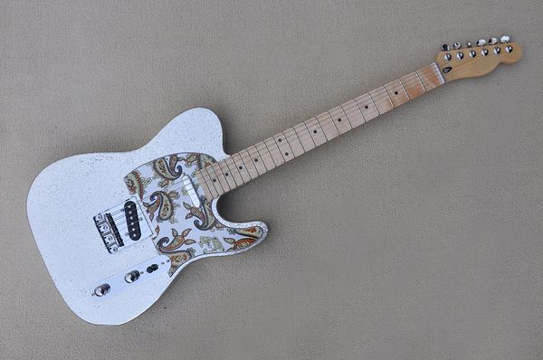 factory custom silver electric guitar with shining particles paint,maple fretboard,maple neck,special pickguard,chrome hardware,can be custo
factory custom silver electric guitar with shining particles paint,maple fretboard,maple neck,special pickguard,chrome hardware,can be custo
